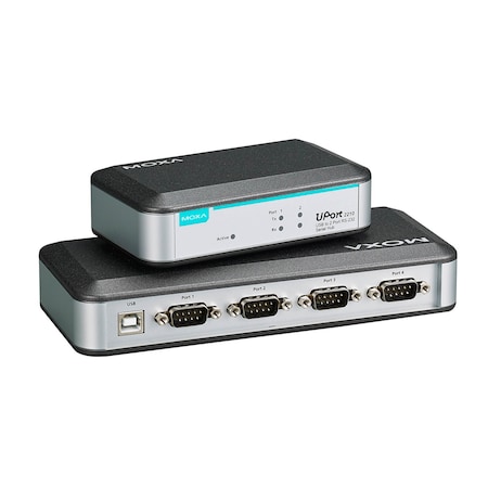 Moxa 4Port Usb-To-Serial Converter, Rs-232 UPort 2410